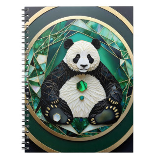 Cloisonne Panda Anteckningsbok