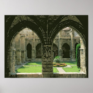 Cloister Garden Poster