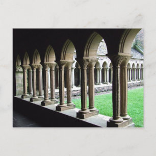 Cloisters, Iona Abbey Vykort
