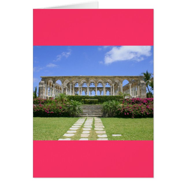 Cloisters, Paradise Island, Bahamas Hälsningskort (Framsidan)