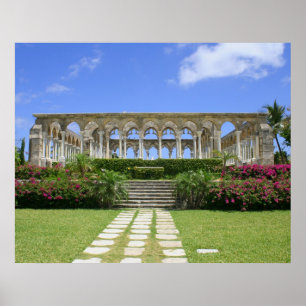 Cloisters, Paradise Island, Bahamas Poster