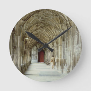 Cloistersna av den Gloucester domkyrkan, Rund Klocka