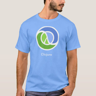 Clojure T, stor logotyp T-shirt