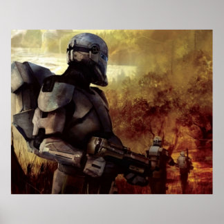 Clone Commando Patrol Poster