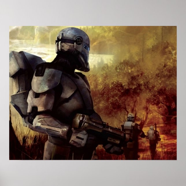 Clone Commando Patrol   Poster (Framsidan)