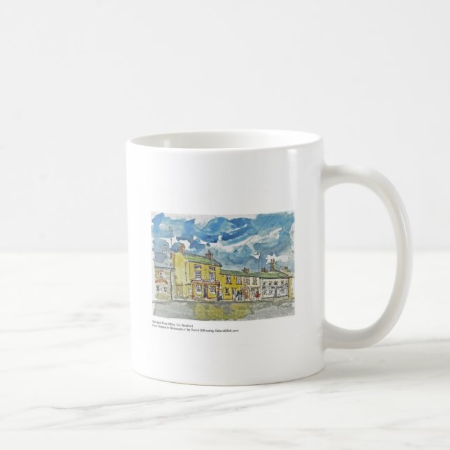 Clonegal postar - kontoret, Co. Wexford Kaffemugg (Höger)