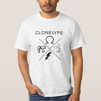 CloneLyfe värderar T-tröja Tee Shirt