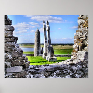 Clonmacisy Torn Poster eller skriver ut