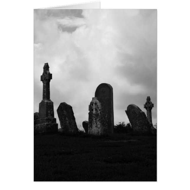 clonmacnoisegravestones hälsningskort (Framsidan)
