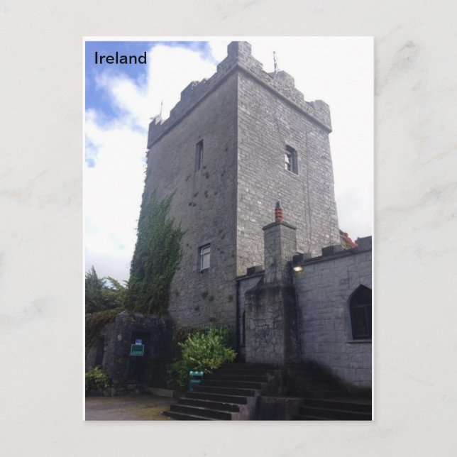 Cloonacauneen Castle, Co Galway, Irland Vykort (Framsida)