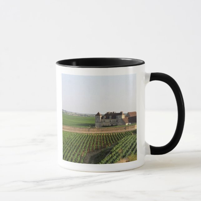 Clos de Vougeot 1600-talsklostret och Mugg (Höger)