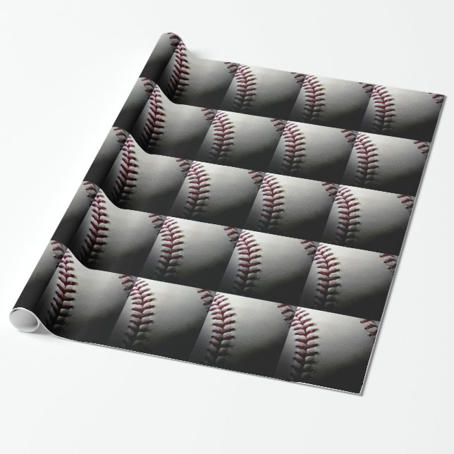 Close Baseball Presentpapper (Utrullad)