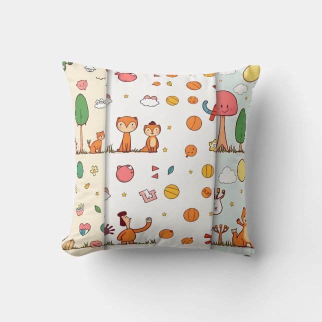 Close-Up Portrait of a Sweet-Faced Dog Kudde (Framsida)