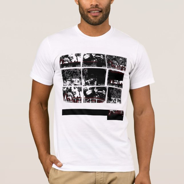 Close_Ups raster - T-tröja T-shirt (Framsida)