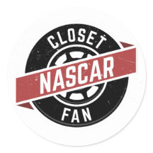 ClosetNASCARFan-etikett