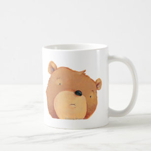 CloseUp av den stora bruna björnen Kaffemugg