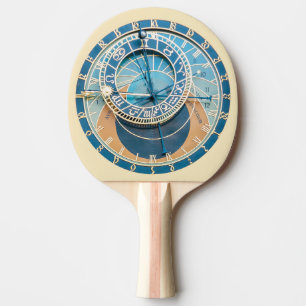 Closeup on Prag Astronomical Clock, Czech R. Pingisracket