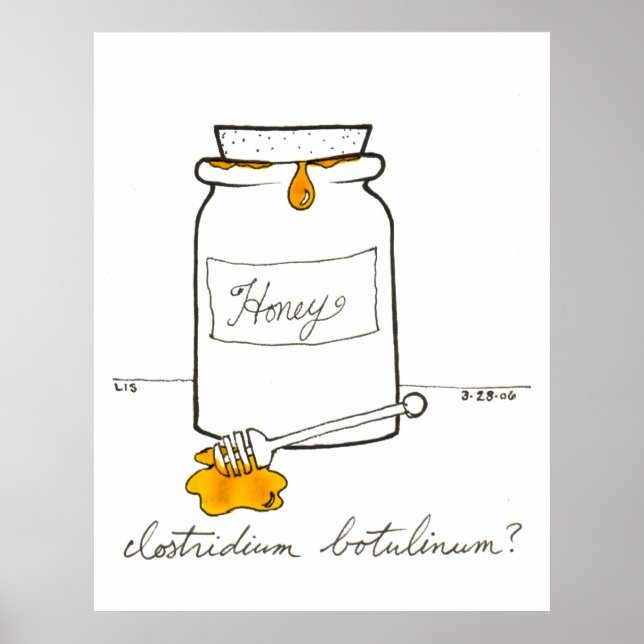 Clostridium Botulinum Poster (Framsidan)