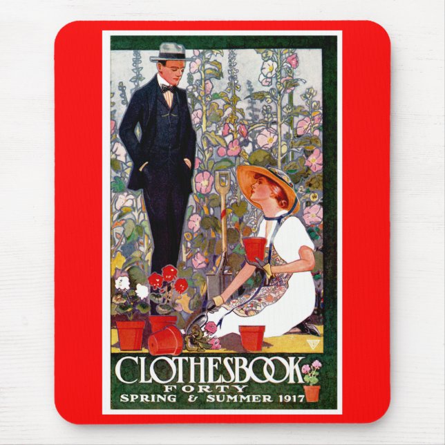 Clothebook 40: Vår och Summer 1917 Musmatta (Framsidan)