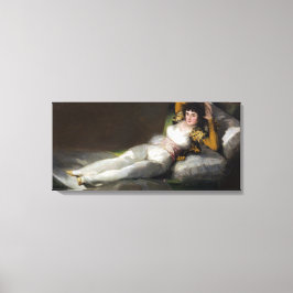 Clothed Maja (av Francisco Goya) Canvastryck