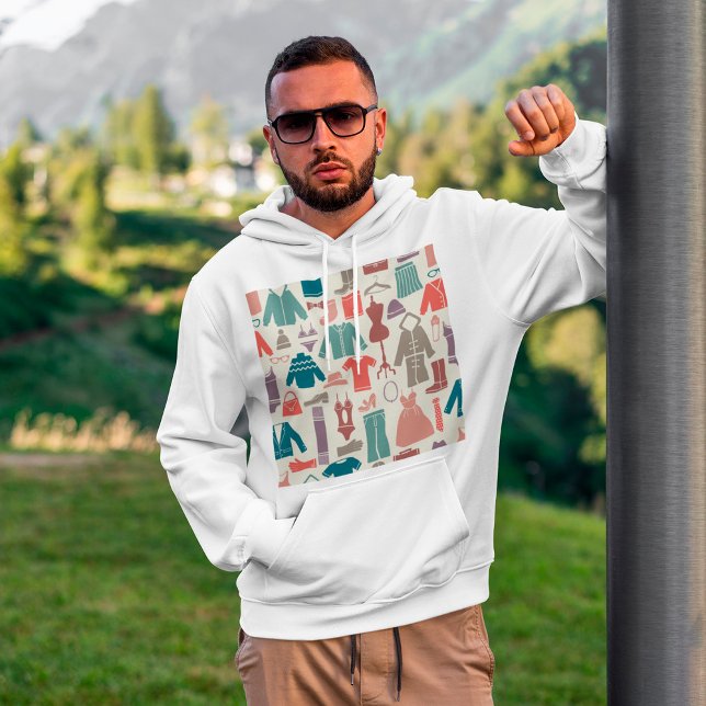 Clothes Icons Hoodie (Skapare uppladdad)