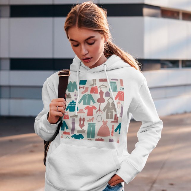 Clothes Icons Hoodie T Shirt (Skapare uppladdad)