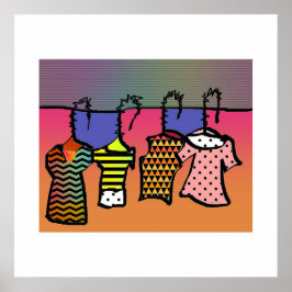 Clothesline Poster