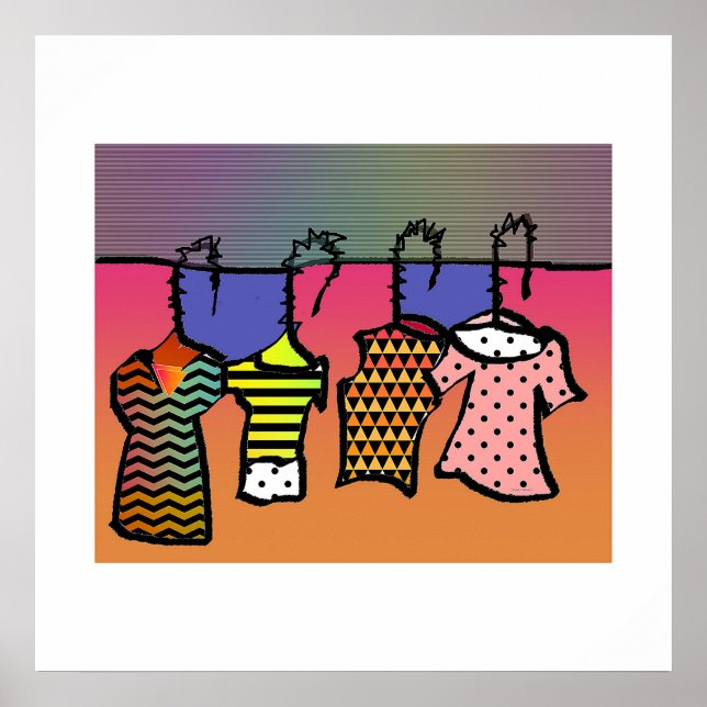 Clothesline Poster (Framsidan)