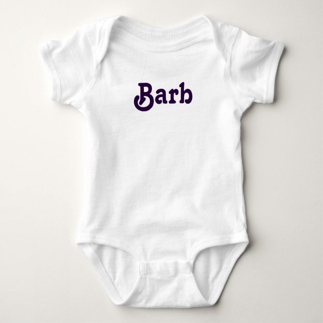 Clothing Baby Barb Tee (Framsida)