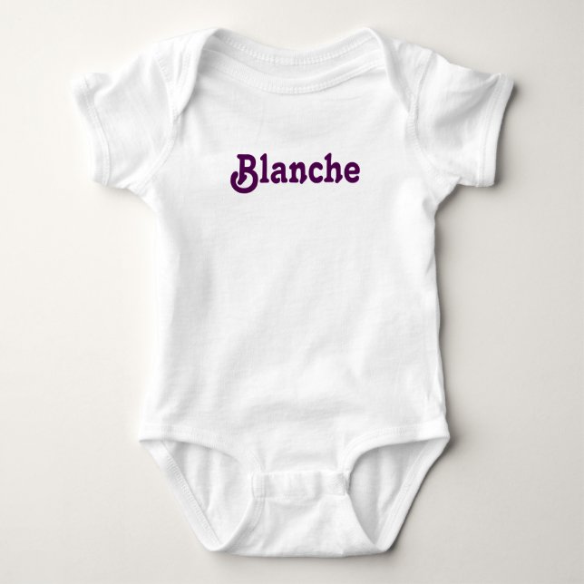 Clothing Baby Blanche Tee Shirt (Framsida)