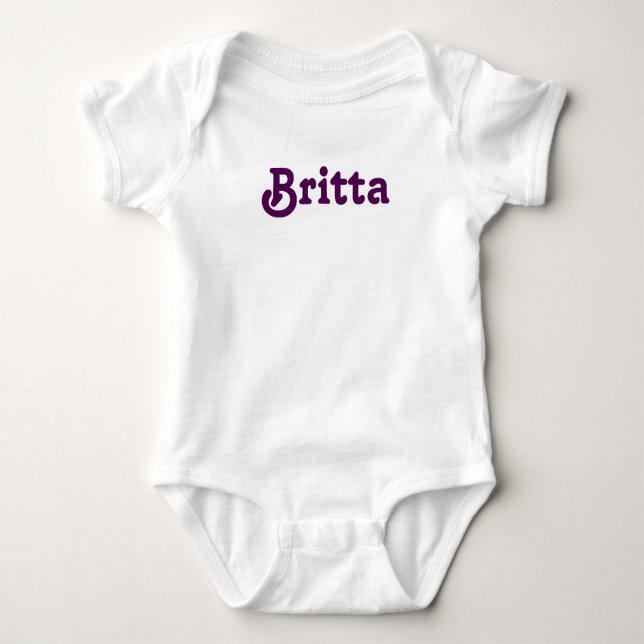 Clothing Baby Britta Tee (Framsida)