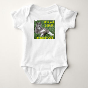 Clothing Baby Cat Yoga T-shirt