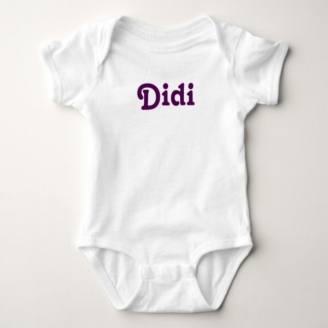 Clothing Baby Didi T-shirt (Framsida)