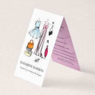 Clothing Boutique Visitkort