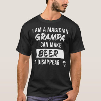 Clothing Magician Grampa Funny Beer och Party T Shirt