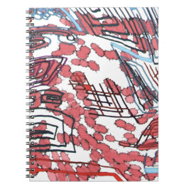 Clotted Anteckningsbok Med Spiral