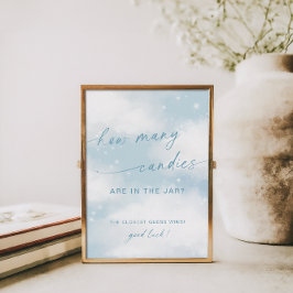 Cloud 9 Baby Shower Hur många kanaler spelar Poster