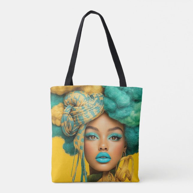 Cloud 9 Beauty2 Totebag Tygkasse (Baksida)