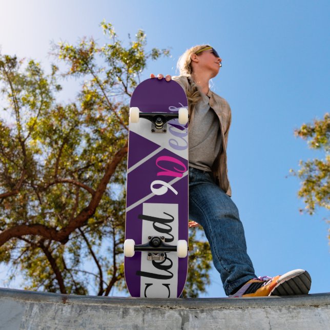 Cloud 9 Decks Skateboarddäck Mini Skateboard Bräda 18,5 Cm (Utomhus 1)