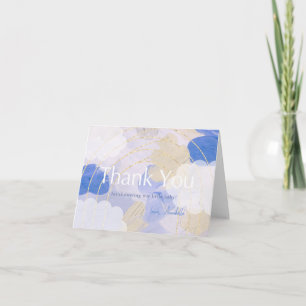 Cloud 9 Gouache Paint Push Stroke Baby Shower Tack Kort