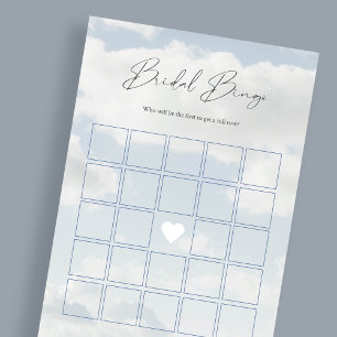 Cloud 9-Möhippas Bingo-spelkort Inbjudningar