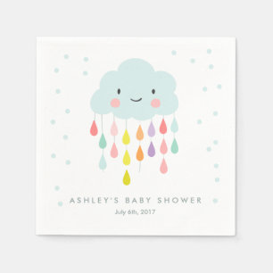 Cloud Baby sprinkle Raindrower Shower Pappersservett