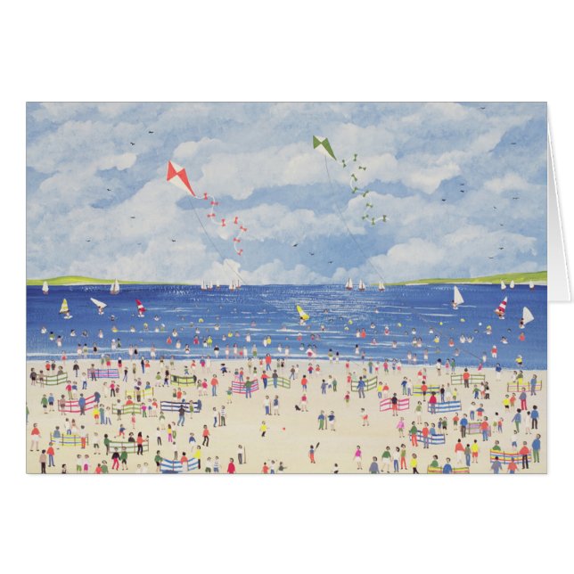 Cloud Beach Hälsningskort (Framsidan Horizontal)