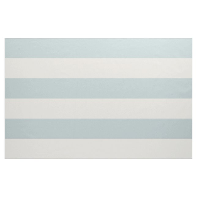 Cloud Blue och Ivory Wide Rand Large  Tyg (Yard)