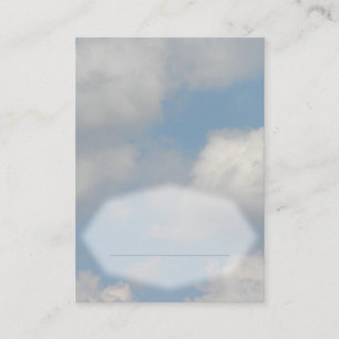 Cloud Bröllop-platskort Placeringskort