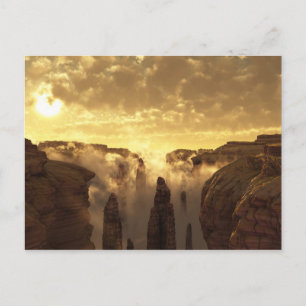 Cloud Canyon-vykort Vykort
