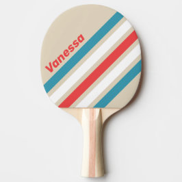 Cloud Chaser Vinklad Randig med Namn Pingisracket