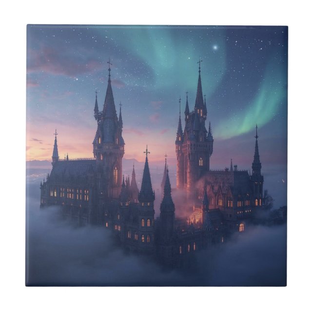 Cloud City of Light Kakelplatta (Framsidan)