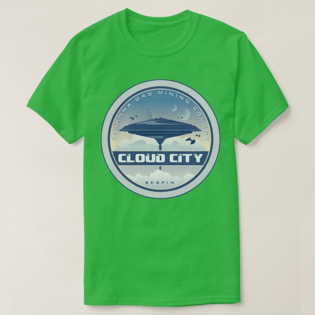 Cloud City T Shirt (Design framsida)