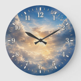 Cloud Clock 2026 Stor Klocka